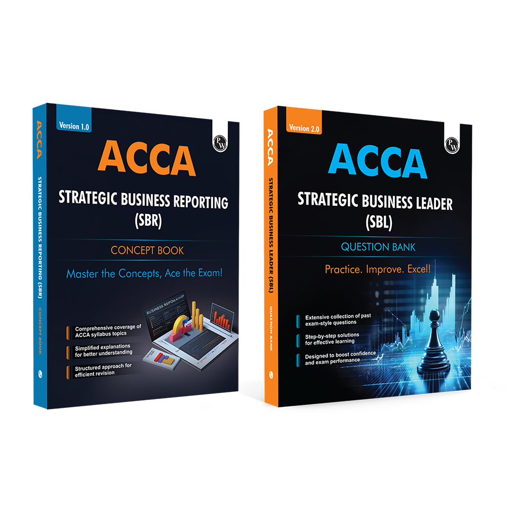 ACCA Strategic Business Leader (SBL) 2.0 Concept Book + Question Bank Combo Set of 2 Books