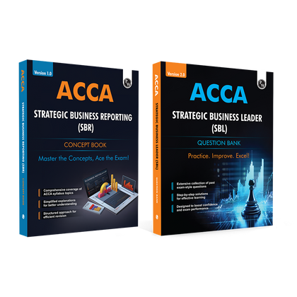 ACCA Strategic Business Leader (SBL) 2.0 Concept Book + Question Bank Combo Set of 2 Books