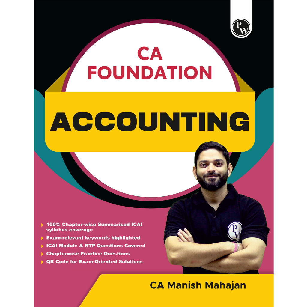 CA Foundation Accounting By CA Manish Mahajan Applicable For September 2026 l Including Chapterwise ICAI Syllabus Coverage | RTP Questions & Practice Questions Covered