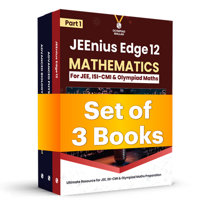 Excellence For JEE & Olympiad Class 12 Part-1 Physics, Chemistry, Maths Modules with Solutions Combo Set of 3 Books (2026 Edition)