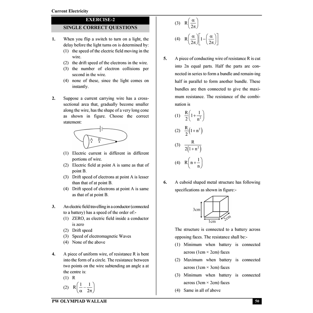 Olympiad Wallah NEET-Olympiad Excellence 12th Physics Part 1 For 2026 | For NSEP, NEET, INPhO & IPhO Exam | Expert Crafted Content | PYQ, Challenging Problems With Detailed Solutions