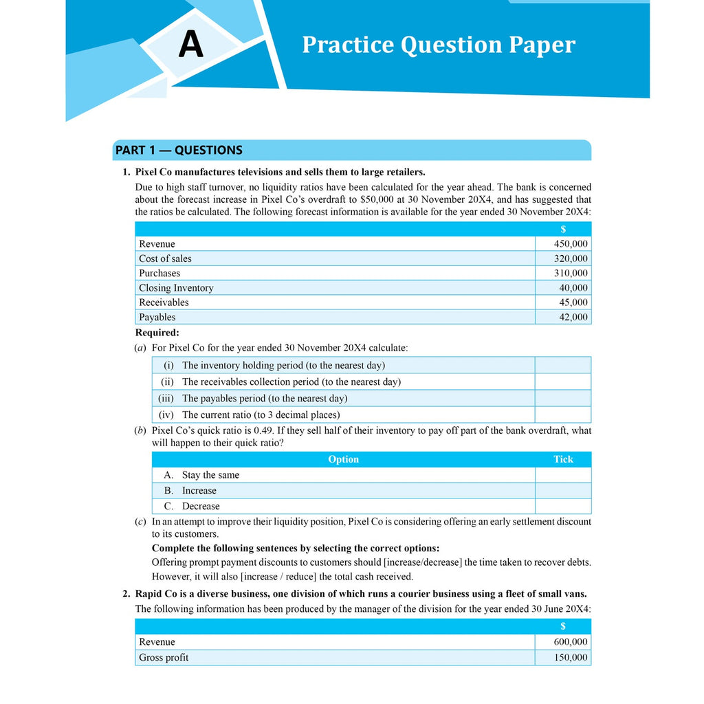 ACCA FIA/Knowledge Level Study Pack Combo Set of 3 Subjects (6 Books) - 2.0