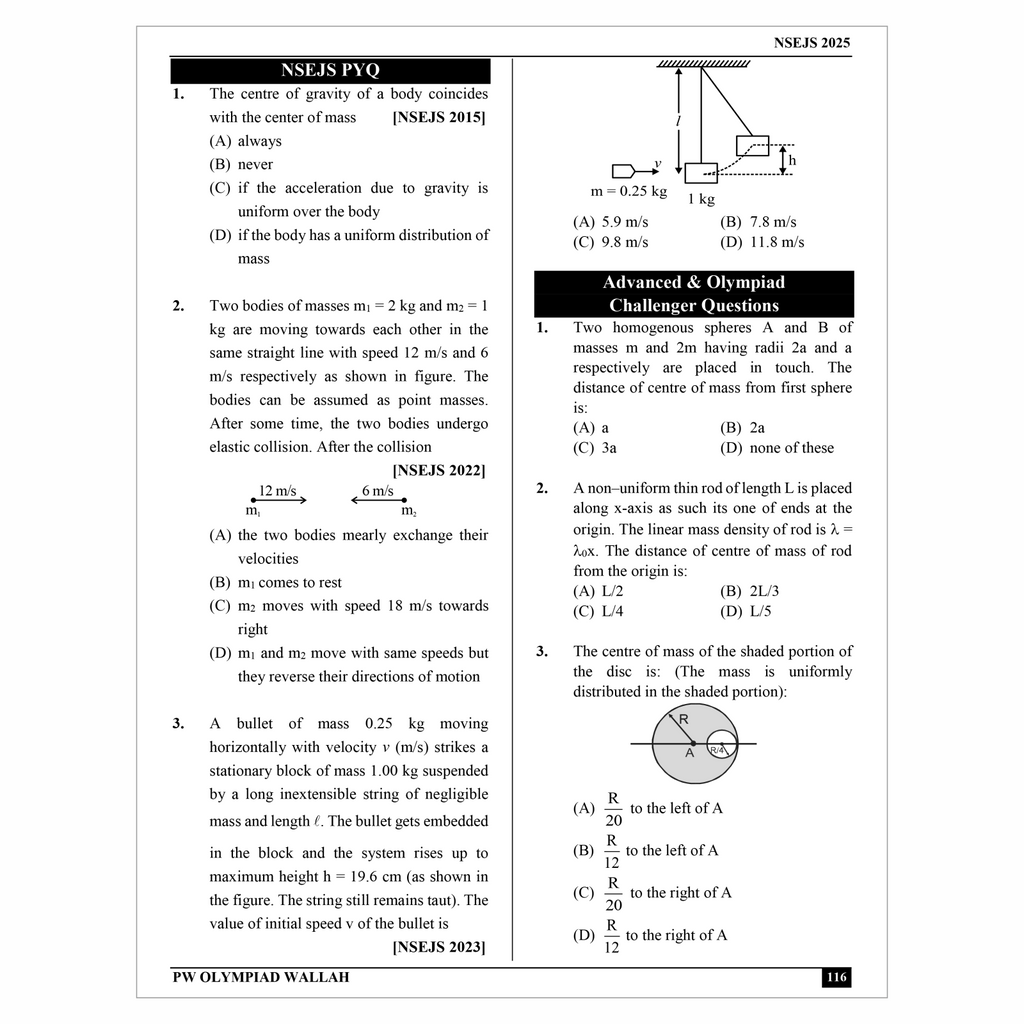 Olympiad Wallah NSEJS Champion Series For Class 8-10 (Part-1) Complete Science Prep Guide | Ideal For NSEJS, INJSO & IJSO 2025