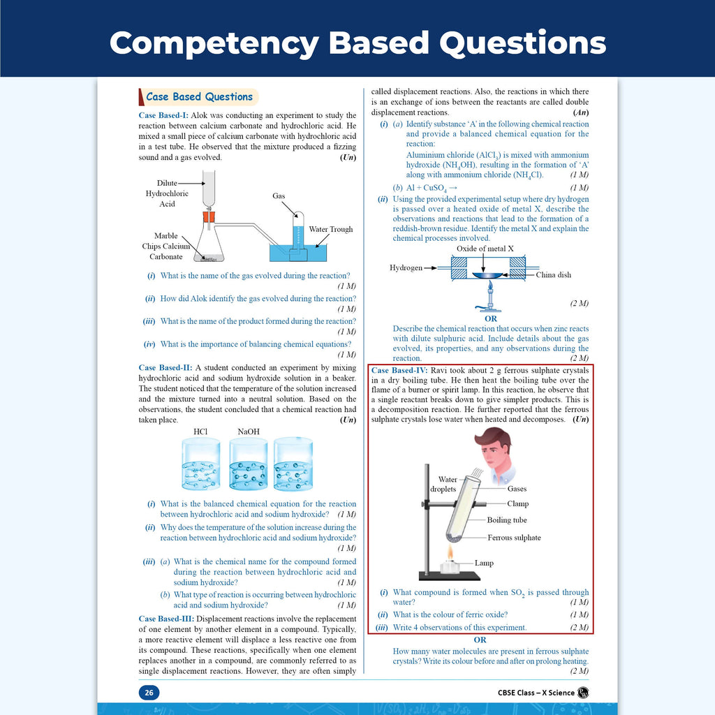 CBSE Question & Concept Bank (QCB) Class 10 Science and Maths (Basic) Combo Set of 2 Books Chapterwise & Topicwise Solved Questions For 2027 Exams