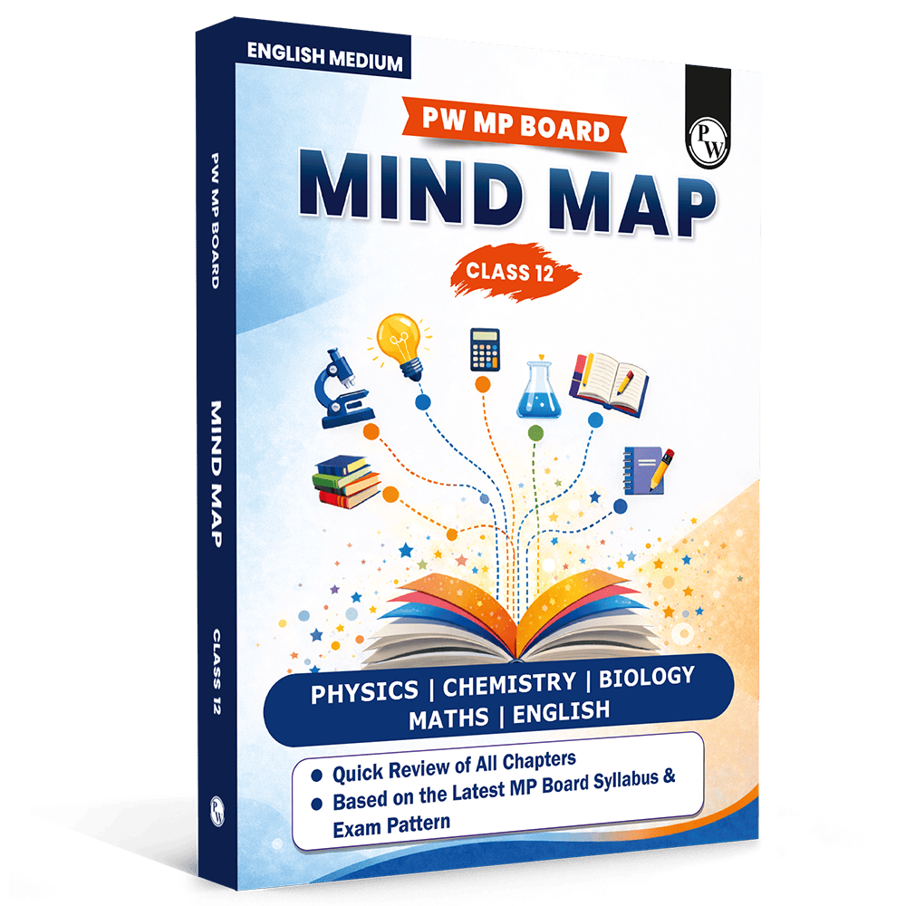 MP Board Mind Map Class 12th | Science, Mathematics & English | Last Minute Revision Notes