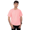 Everyday Essential 100% Cotton Unisex Solid Light Pink T-shirt (XL)