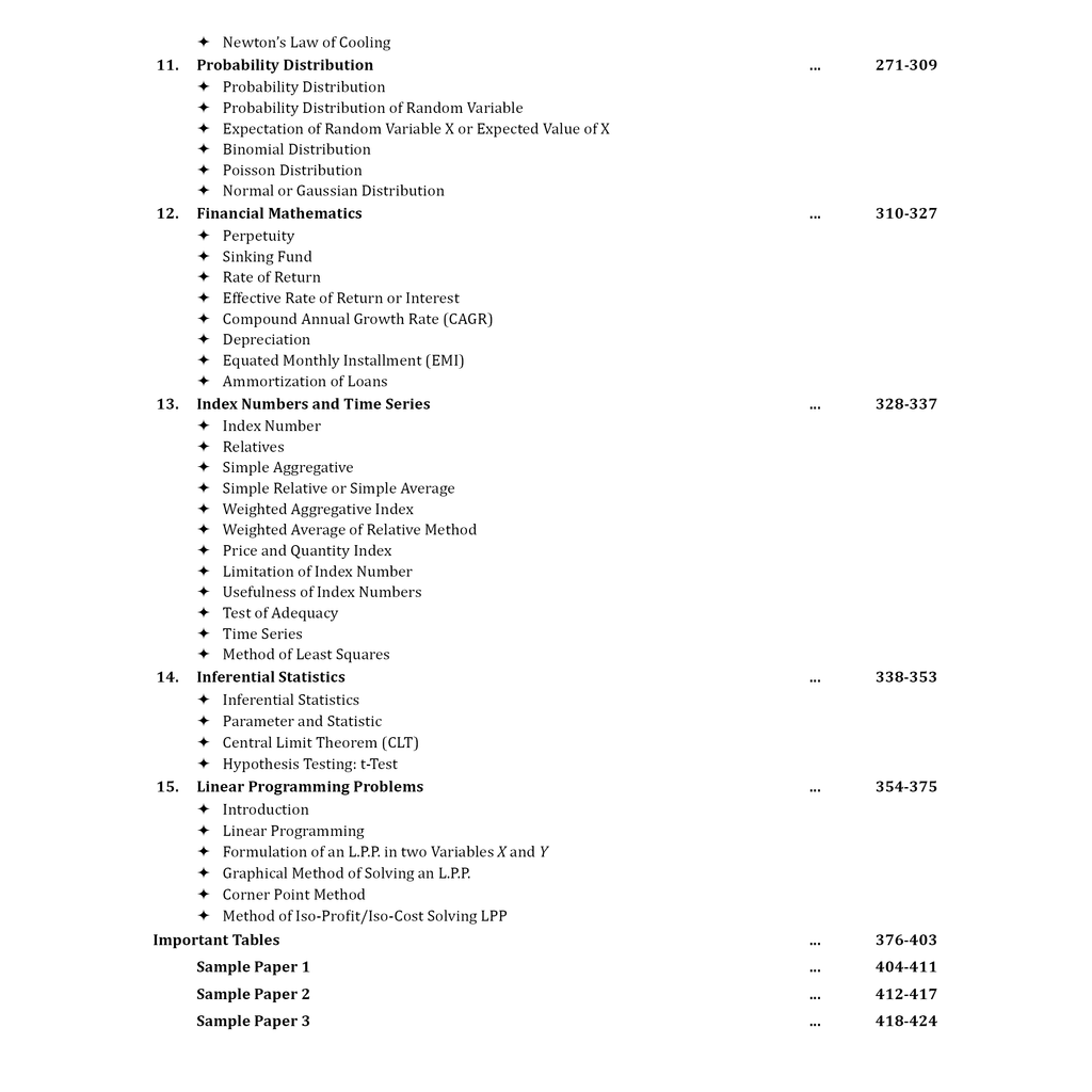 CBSE Class 12 Applied Mathematics CBSE Theoretical Concepts, Formulae, Question Bank and PYQs l CBSE 2026 Sample Papers