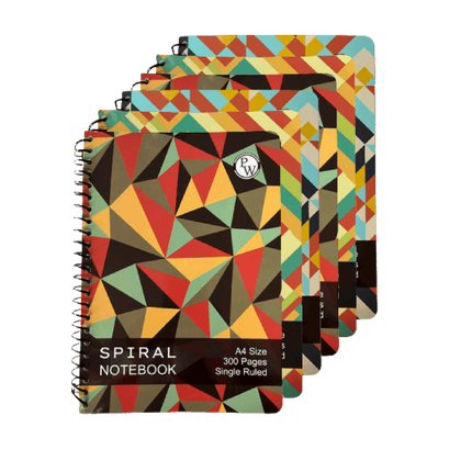 PW Spiral Notebook | 300 Pages | Ruled