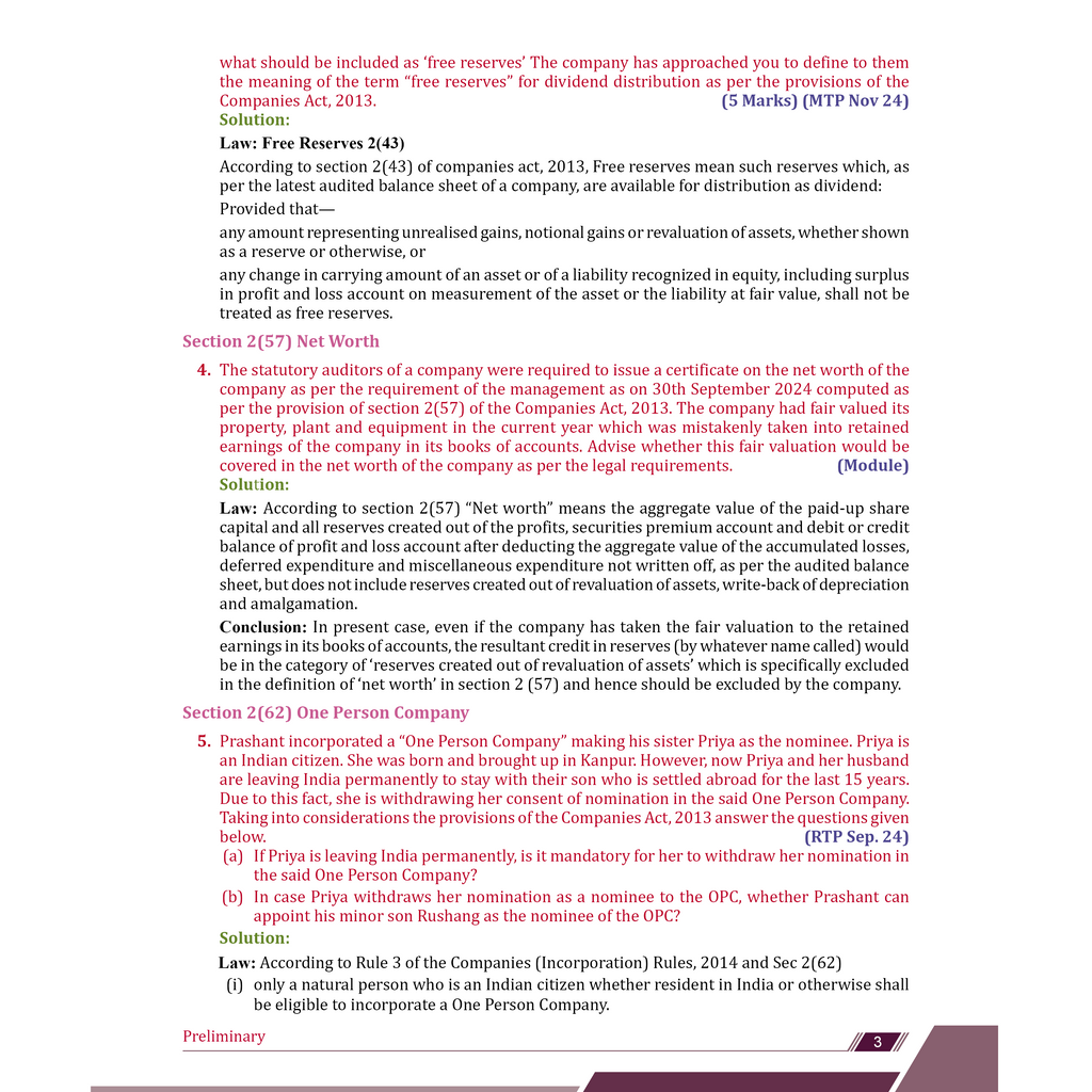 CA Intermediate Corporate & Other Laws Concept Book & Question Bank Combo Set of 2 Books By Chaitanya Jain | ICAI Aligned Content, PYQs, Practice Questions, Detailed Solutions, Latest Syllabus For Jan 2027 Exams