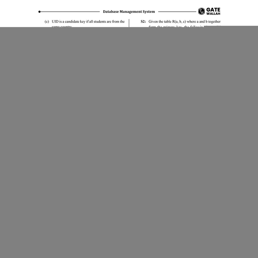 GATEWALLAH Computer Science & IT Topicwise Previous Year Solved Papers (2026 - 2008) with Video Solutions For 2027 Exams | Detailed Text Solutions