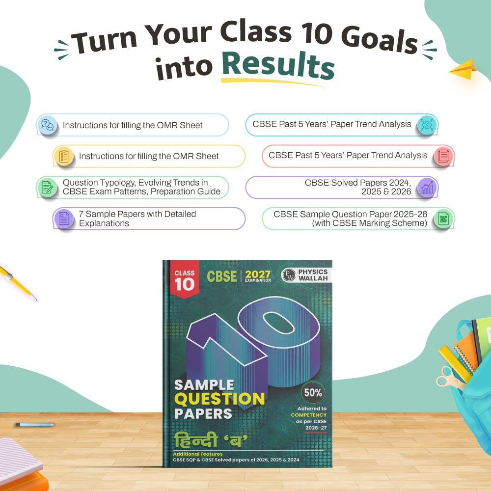 CBSE 15 Sample Question Papers Class 10 Hindi A For 2027 Board Exam (New Pattern) | Mind Maps, 111 Most Probable Questions