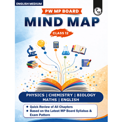 MP Board Mind Map Class 12th | Science, Mathematics & English | Last Minute Revision Notes