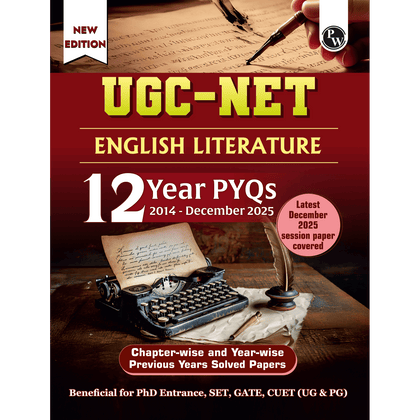 PW UGC NET English Literature PYQ 12 Years (2014-2025)|Latest December Session Paper Covered|Chapterwise & Yearwise Previous Year Solved Papers For Phd Entrance, SET, GATE, CUET UG & PG