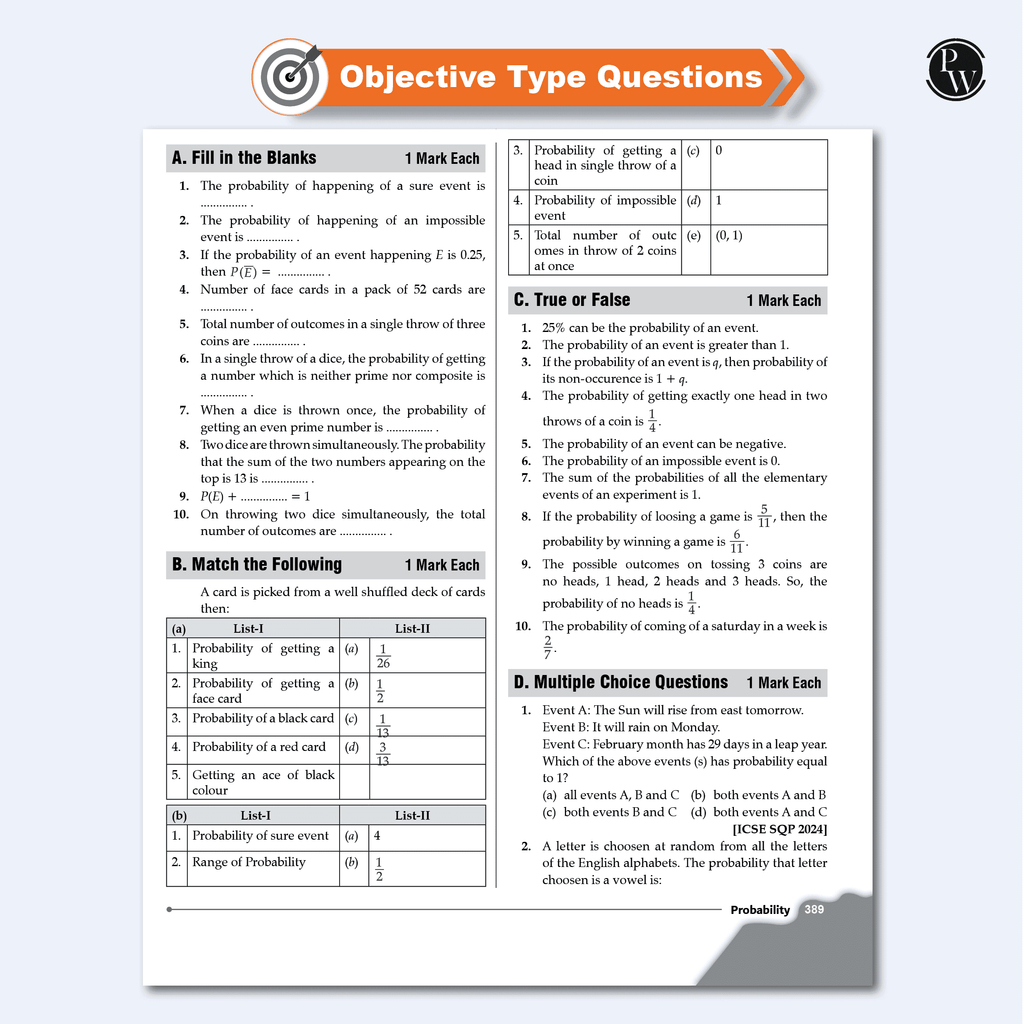 ICSE Class 10th Mathematics, Physics, Chemistry, Biology, Geography, History and Civics, English Langauge Paper 1 & 2 Combo Set of 8 Books (2025 Edition)