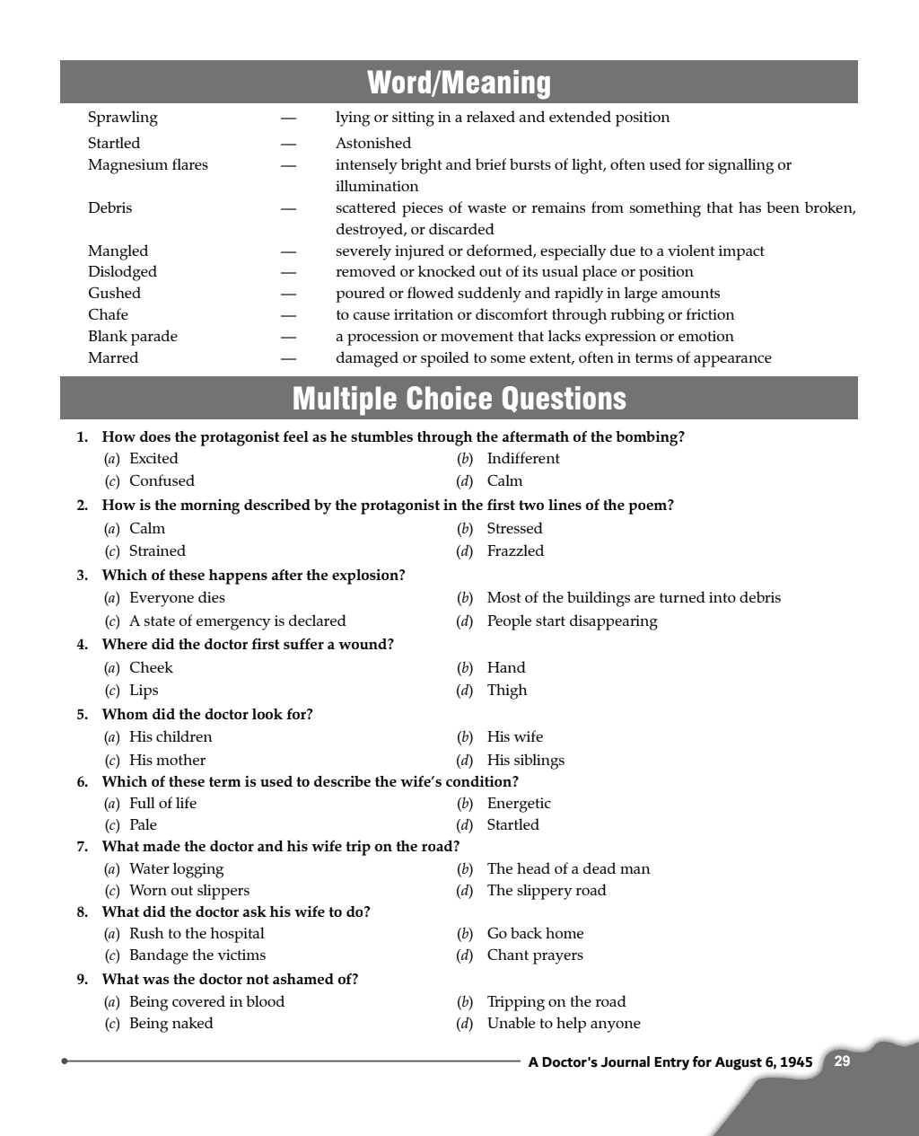 ICSE Class 9 Literature in English Paper 2 as Per Latest NEP For Exam 2024-25