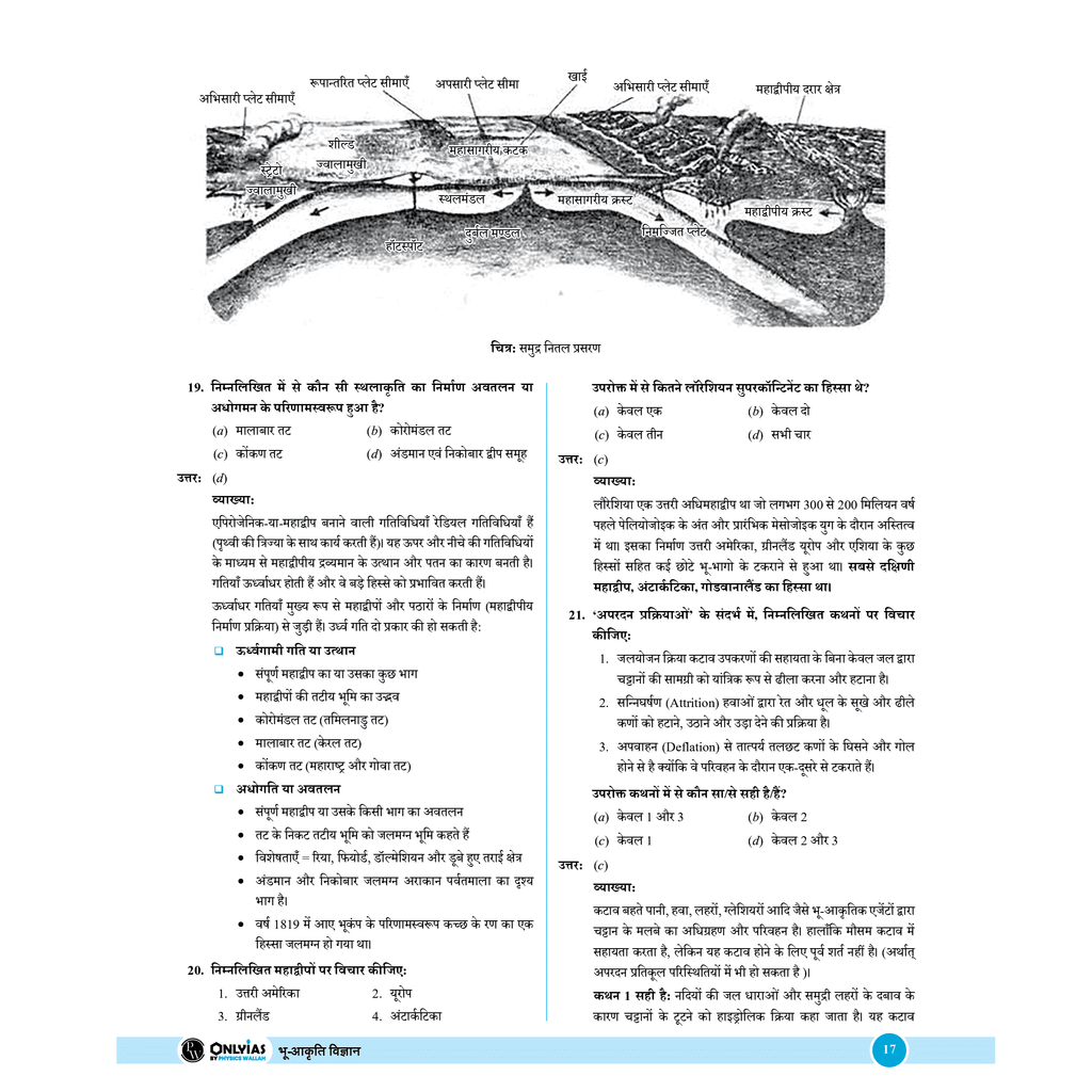 UPSC Prelims Wallah Q & A Bank Indian Polity and Geography Combo Set of 2 Books Hindi Edition | For Civil Services Prelims Exam 2025
