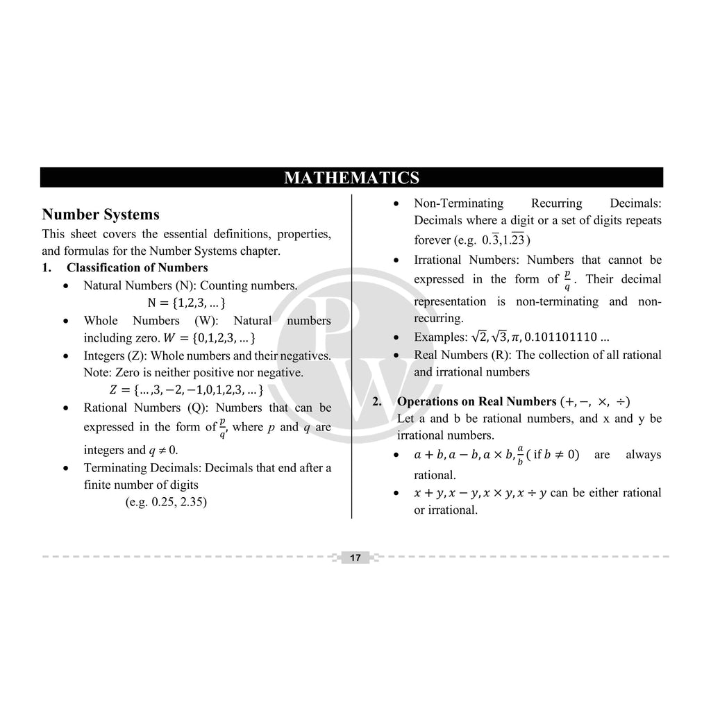 PW Maharashtra Board Formula Book Class 9 & 10 | Physics, Chemistry, Mathematics, Biology
