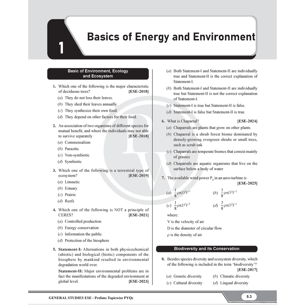 UPSC ESE Topicwise Previous Years Solved Questions Civil Engineering Preliminary Examination Volume 1 & 2 and General Studies & Engineering Aptitude Combo Set of 3 Books for 2026 Exams