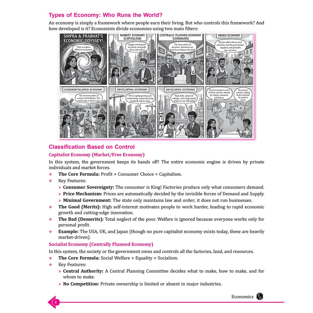PW MP Board Economics Book For Class 12 | Includes PYQs, Complete Syllabus Coverage Aligned with Latest Pattern & Quick Revision Notes