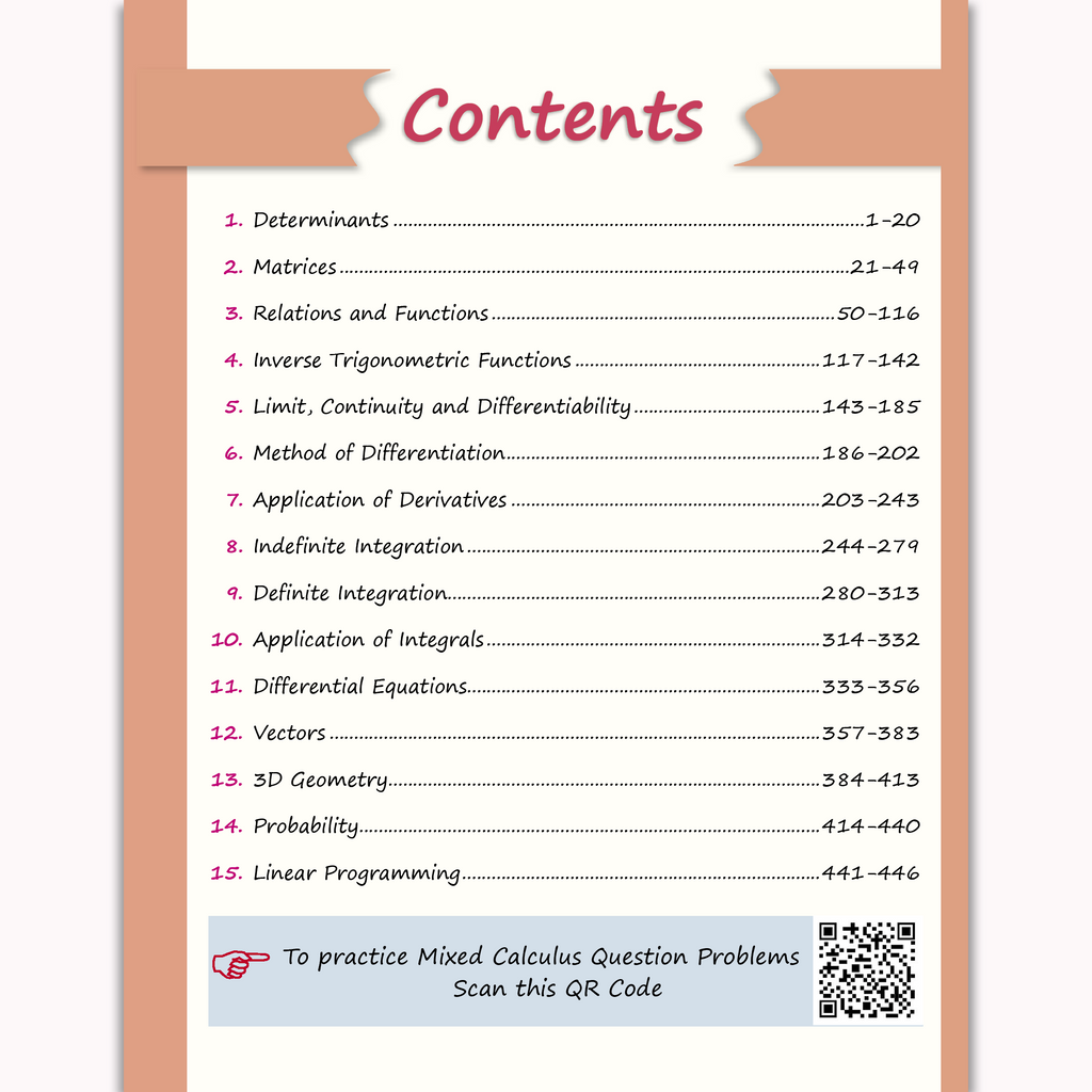 PW EaJEE Handwritten Notes For Mathematics Class 12 JEE Main & Advanced By Tarun Khandelwal (T.K. Sir) | Chapterwise and Topicwise Questions | Handpicked PYQs