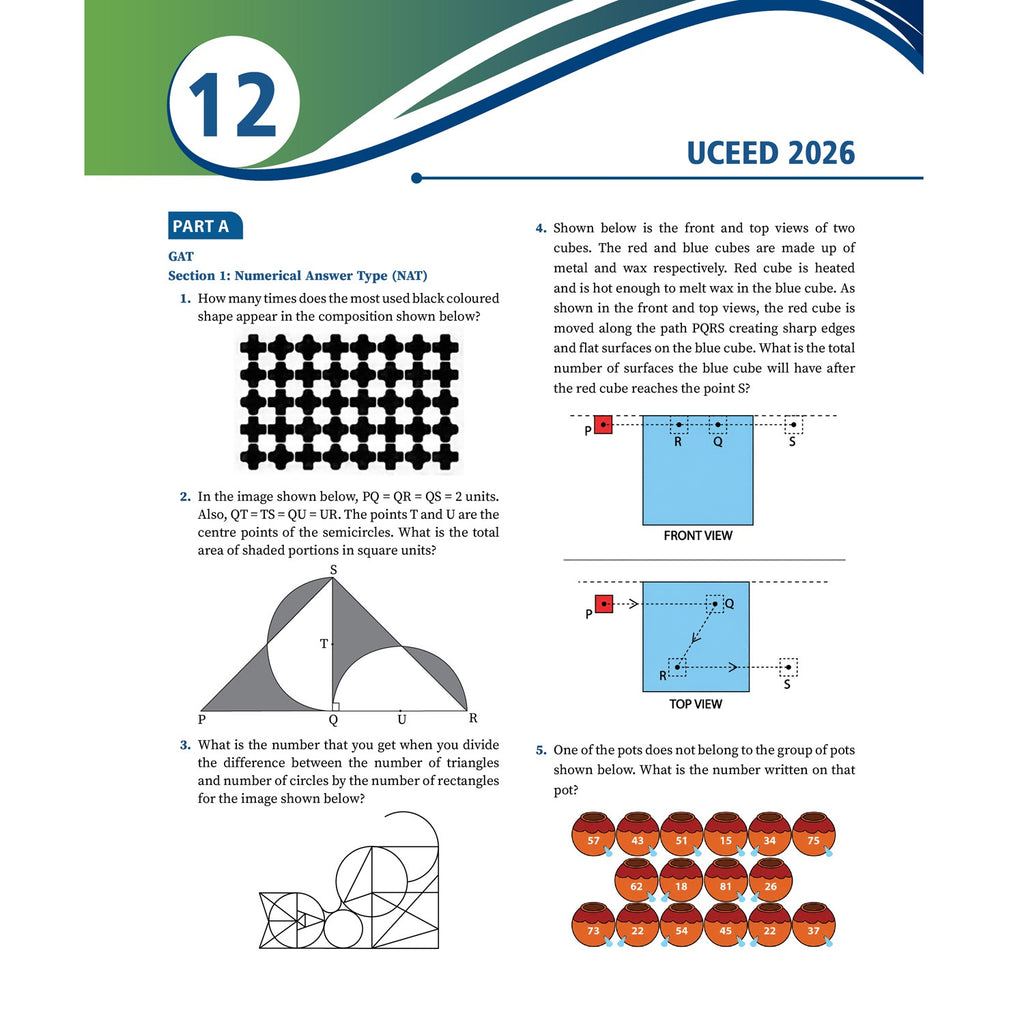 UCEED PYQ BOOK 2026 - 2015 | Latest Syllabus Coverage with Detailed Explanations