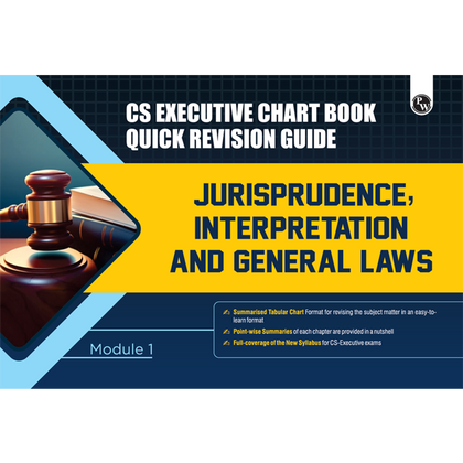CS Executive Jurisprudence, Interpretation & General Laws Module-I for 2025