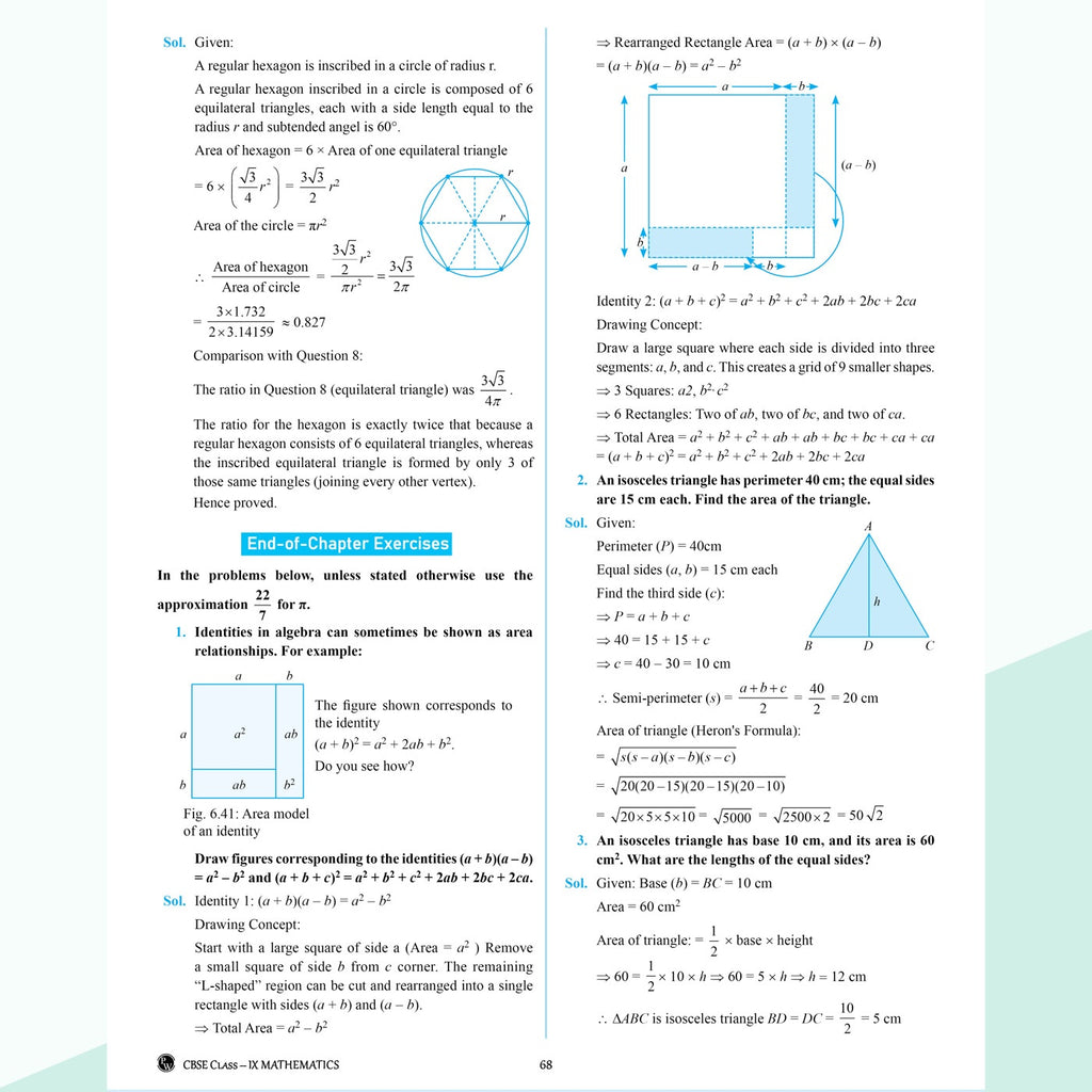 PW New NCERT Class 9 Maths Ganita Manjari Part 1, English Kaveri and Science Exploration Combo Set of 3 Books | Textbook Solutions with Mind Maps 2026-27 | Revision Book