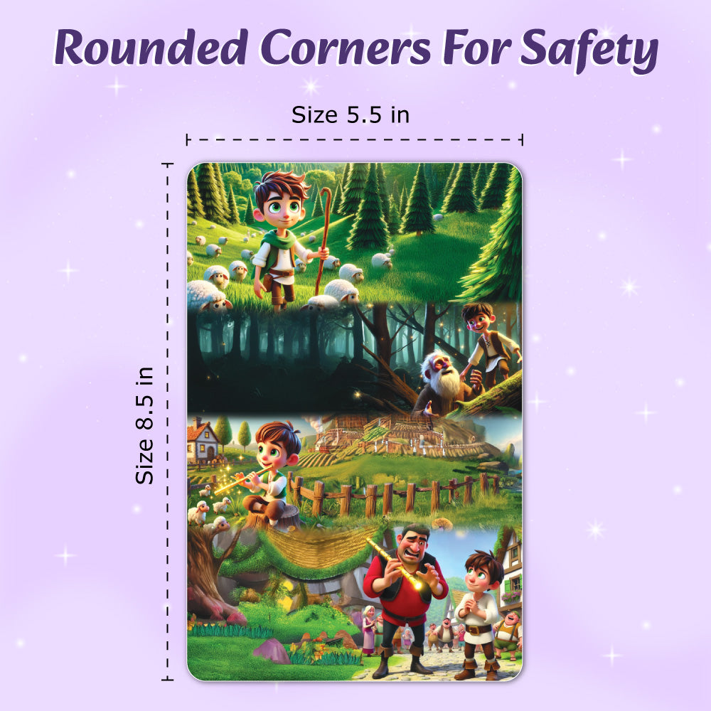 Bedtime Fantasy and Fairy Tales 51 Flashcards For Kids For 3+ Years Old | Short Stories with Colorful Pictures | Fairy Tales For Kids | Thoughtful Gifts For Growing Kids