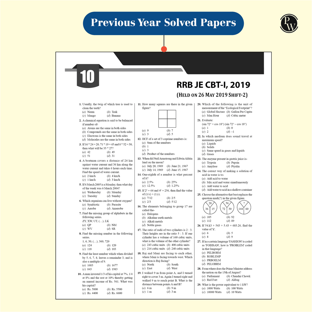 All in One RRB Junior Engineer (JE) 2024-2025 CBT - 1 Exam l Chapterwise Theory, Short Tricks and Exercises, 10 Previous Year Solved Papers (PYQs) 2019 with 10 Practice Sets l English Edition
