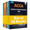 ACCA Skill & Professional Level (Taxation Exempted) Study Pack Combo Set of 9 Subjects (18 Books) - 2.0