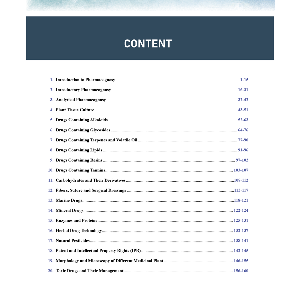 Pharma Pulse – Topper’s Tonic Comprehensive Pharmacognosy and Herbal Drug Technology By Dr. Supriya Mishra | Theory and Practice MCQs for GPAT and Other Pharma Competitive Exam