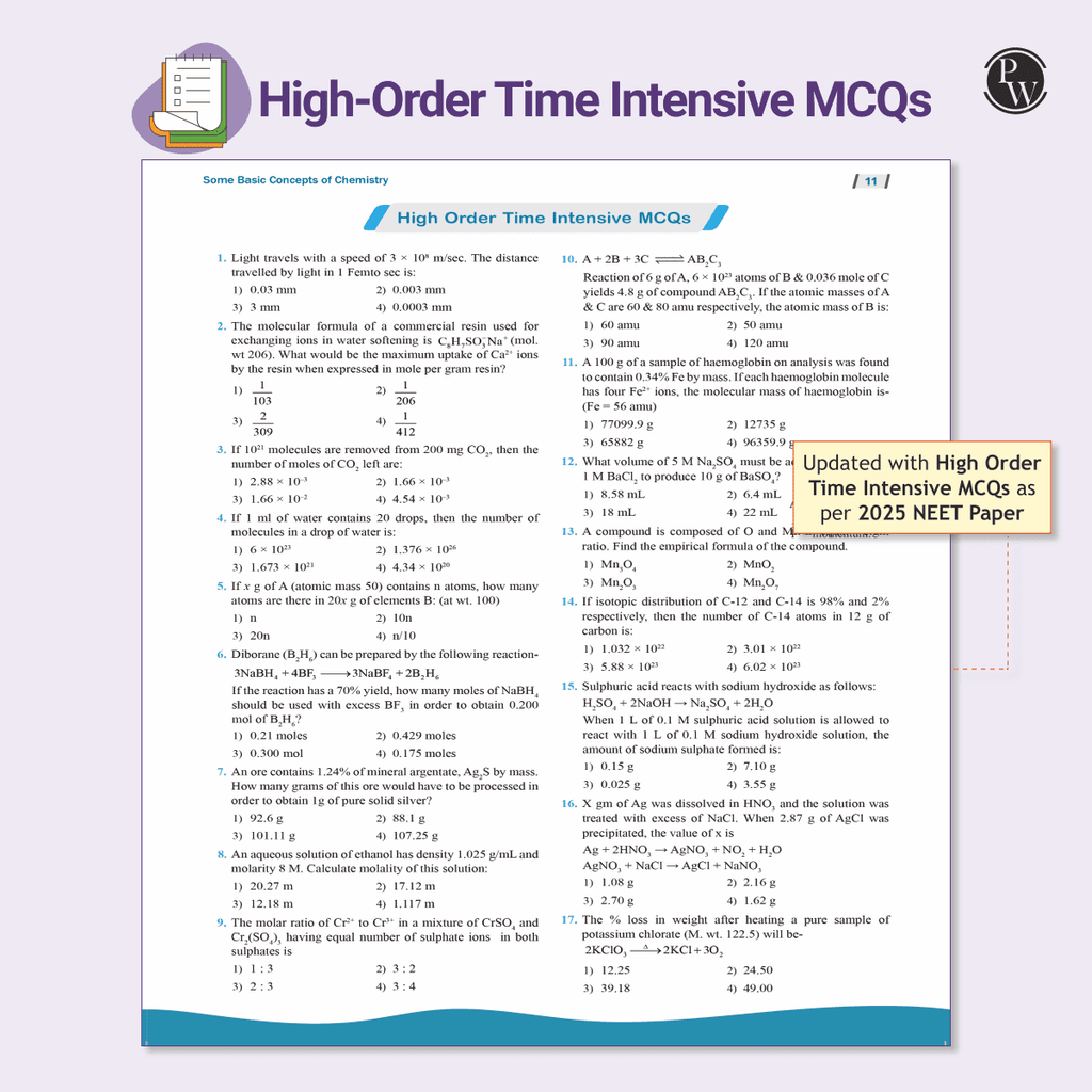 Objective NCERT Punch 4.0 Chemistry For NEET 2026 By Pankaj Sijairya l Updated with High Order Time Intensive MCQs and AIIMS PYQs As Per 2025 NEET Paper