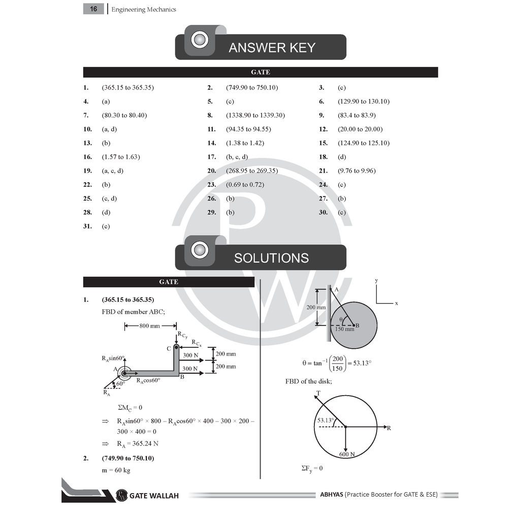 GATE  Abhyas Practice Booster For Civil Engineering Vol 1 & 2 and Engineering Mathematics & General Aptitude Combo Set of 3 Books