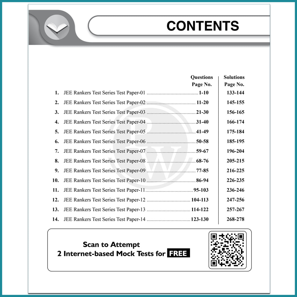PW 14 JEE Main Rankers Test Series 2027 | 10 Full and 4 Part Syllabus Tests & 2 FREE Internet Based JEE Mock Tests with Solutions, Past Year Analysis & Rank Predictor | JEE Test Series