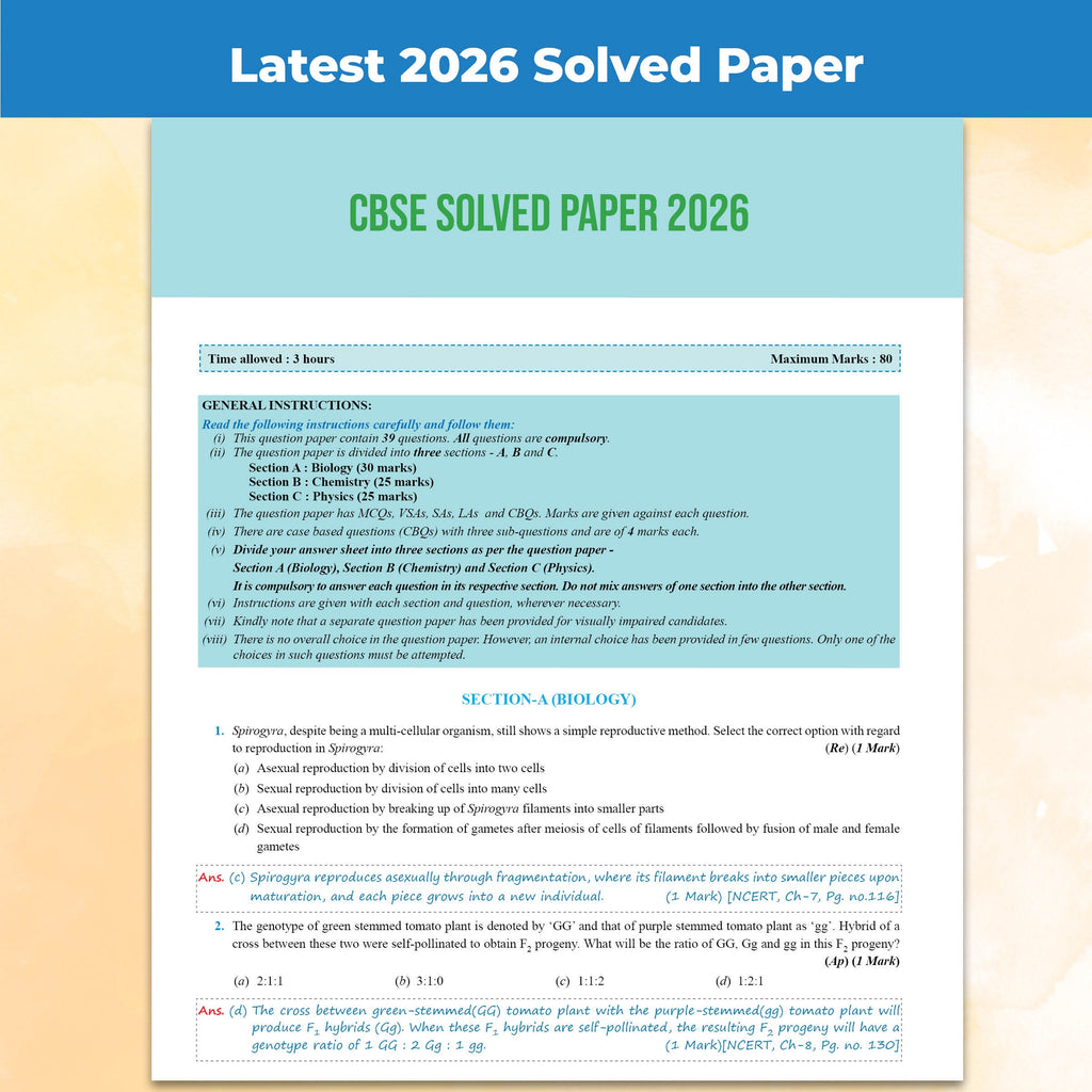 PW CBSE Question & Concept Bank (QCB) Class 10 Science Chapter-wise and Topic-wise Solved Questions By Samridhi Sharma For 2027 Board Exams with 50% Competency Based Question