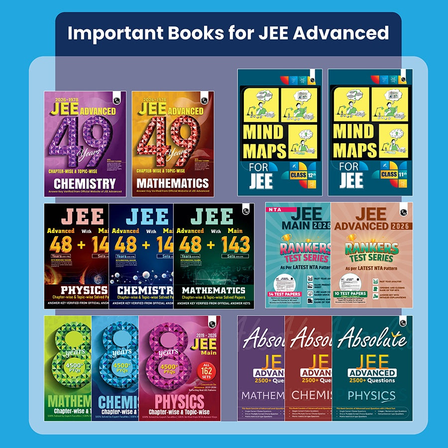 49 Years JEE Advanced PYQ Book Physics Chapterwise & Topicwise Solved Papers (1978-2026) | PYQ with Detailed Solutions | Previous Year Questions for IIT JEE Advanced Exam