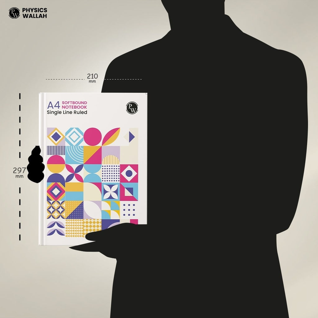 A4 Softbound Notebooks 272 Pages Set of 3