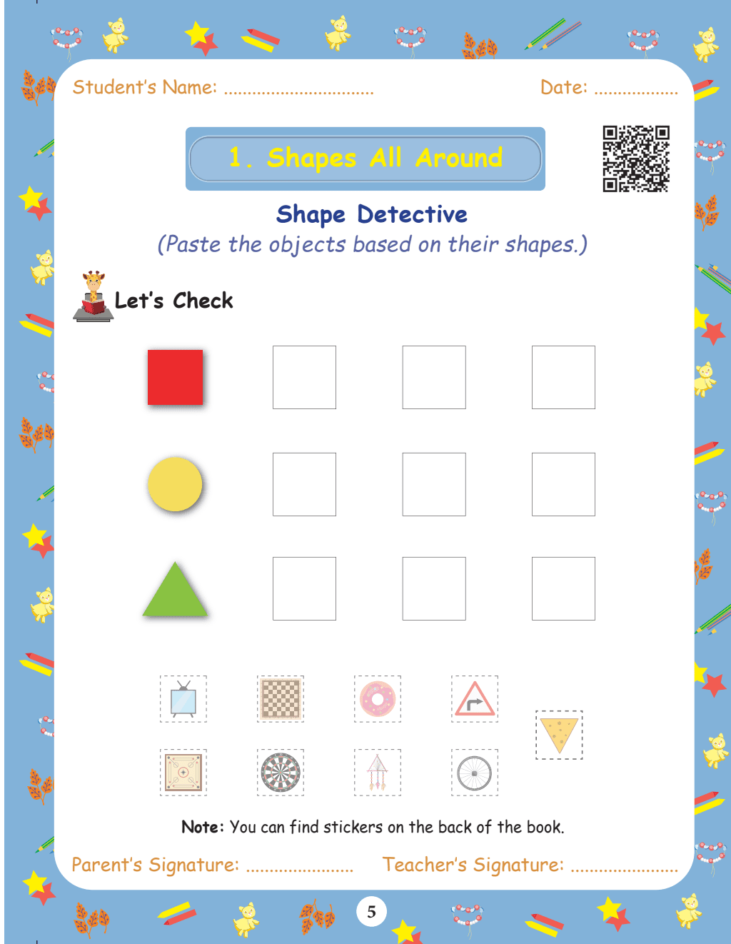 Bloom Lower KG Workbook Combo | Total 4 Workbooks (Hindi, English, EVS, Maths) with PERFORATED SHEETS & STICKER ACTIVITY -2024 | NEP 2020 Aligned