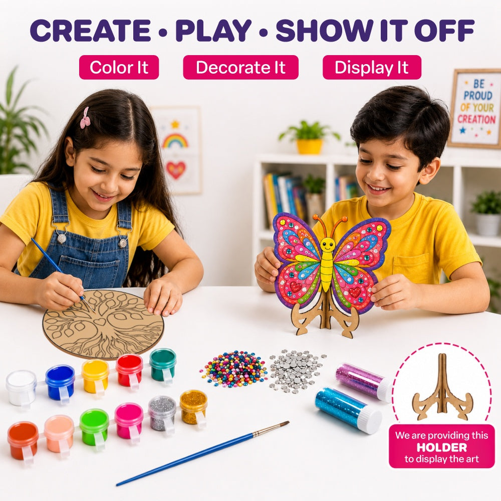 DIY Mandala Art Kit, Art & Craft Kit for Girls & Boys