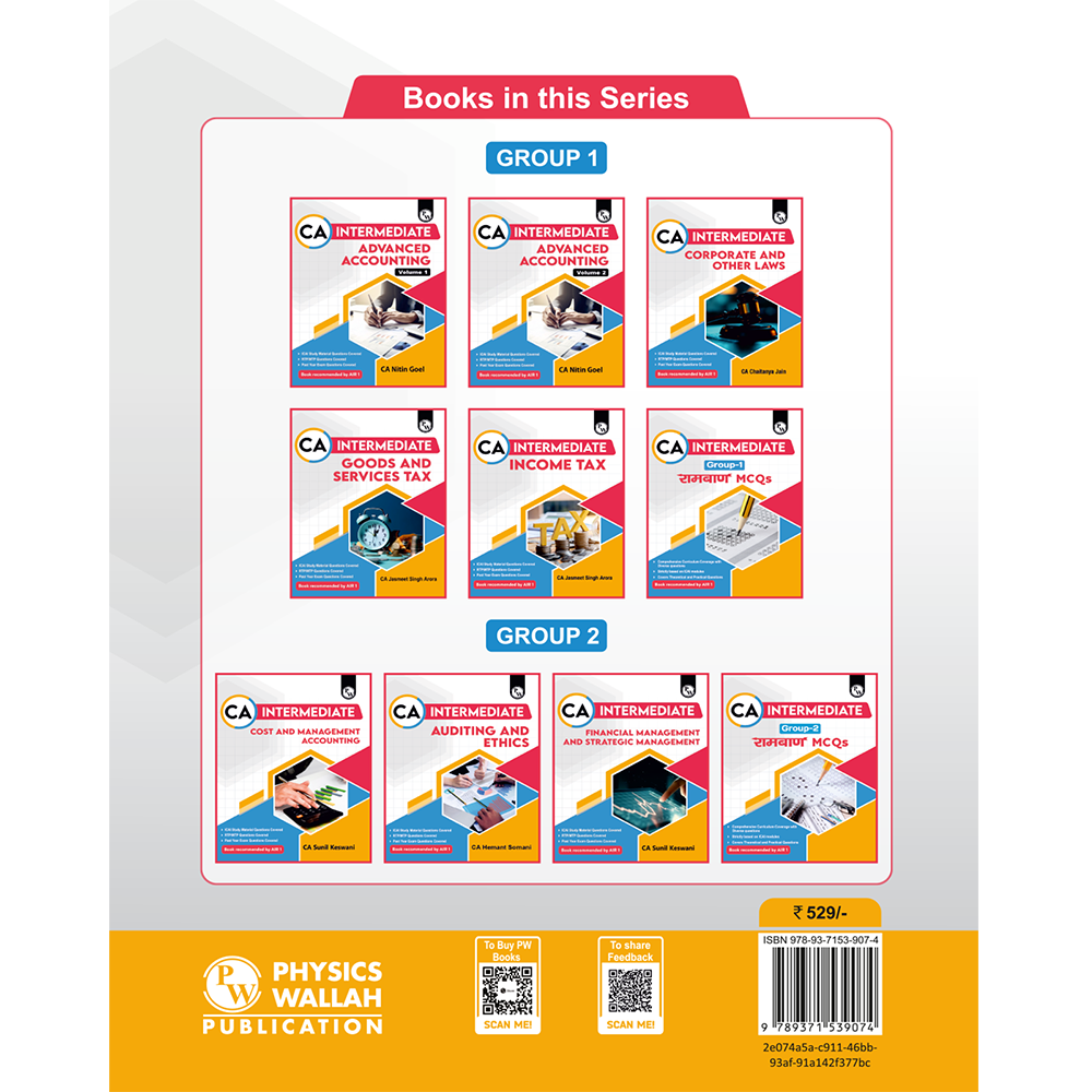 CA Intermediate Group 1 Ramban MCQs Book (All Subjects) | Latest Syllabus For May 2026 Exams