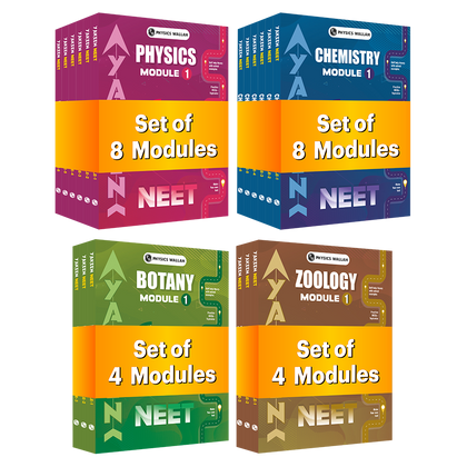 Yakeen For NEET Droppers Physics, Chemistry, Botany and Zoology Modules with Solutions Combo Set of 24 Books (2026 Edition) With Digital Book
