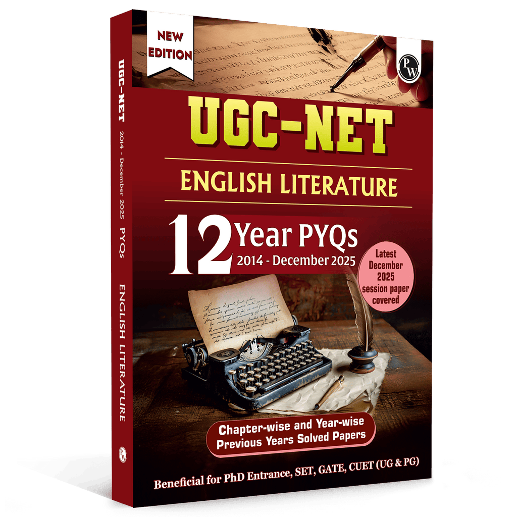 PW UGC NET English Literature PYQ 12 Years (2014-2025)|Latest December Session Paper Covered|Chapterwise & Yearwise Previous Year Solved Papers For Phd Entrance, SET, GATE, CUET UG & PG