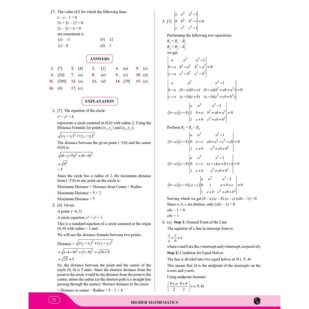 PW IPMAT Higher Mathematics Book | Topicwise Coverage | Chapterwise PYQs | 400+ Questions | 5 Sectional Tests & 5 Full Mock Tests For IPMAT, JIPMAT, NPAT, SET & Other BBA Exams