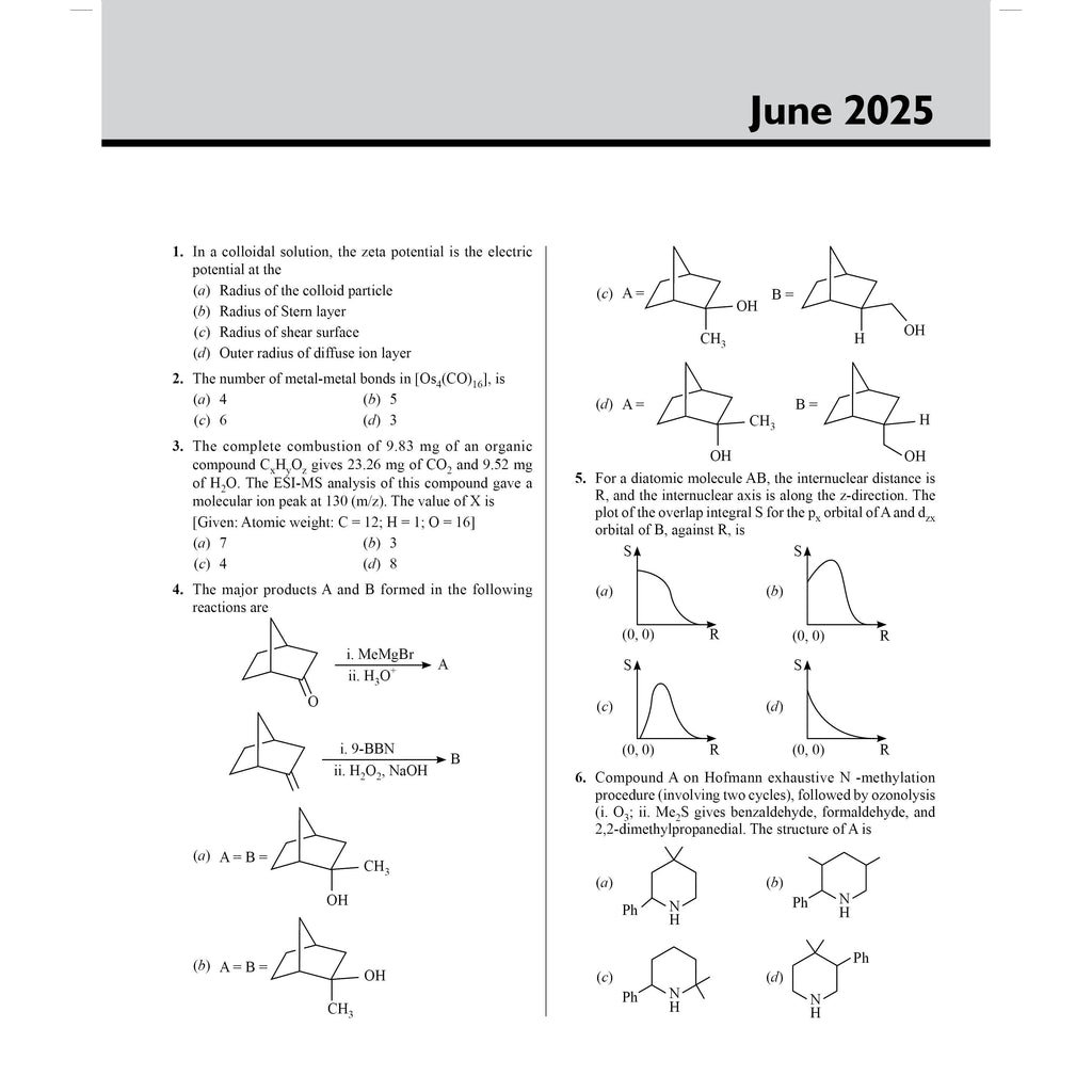 PW CSIR NET Recap Chemical Sciences PYQ Chapterwise & Yearwise Previous 11 Years Solved Papers (2015-December 2025) | Latest December 2025 Paper Covered l For TIFR, JEST, GATE and IIT JAM Exams