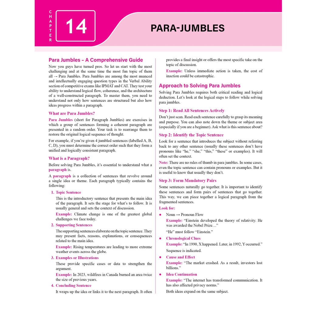 PW IPMAT Verbal Ability and Reading Comprehension Book | Topicwise Coverage | Chapterwise PYQs | 1500+ Questions | 5 Sectional Tests & 5 Full Mock Tests For IPMAT, JIPMAT, NPAT, SET & Other BBA Exams
