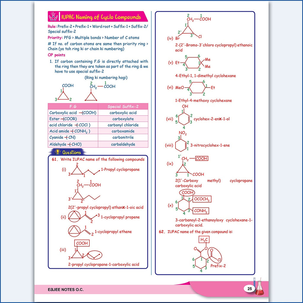 Class 11 & 12 Kattar Advanced EaJEE Handwritten Notes For Organic Chemistry By Pankaj Sijairya Sir For JEE Main & Advanced Exams | Complete Theory, PYQ with Detailed Solutions