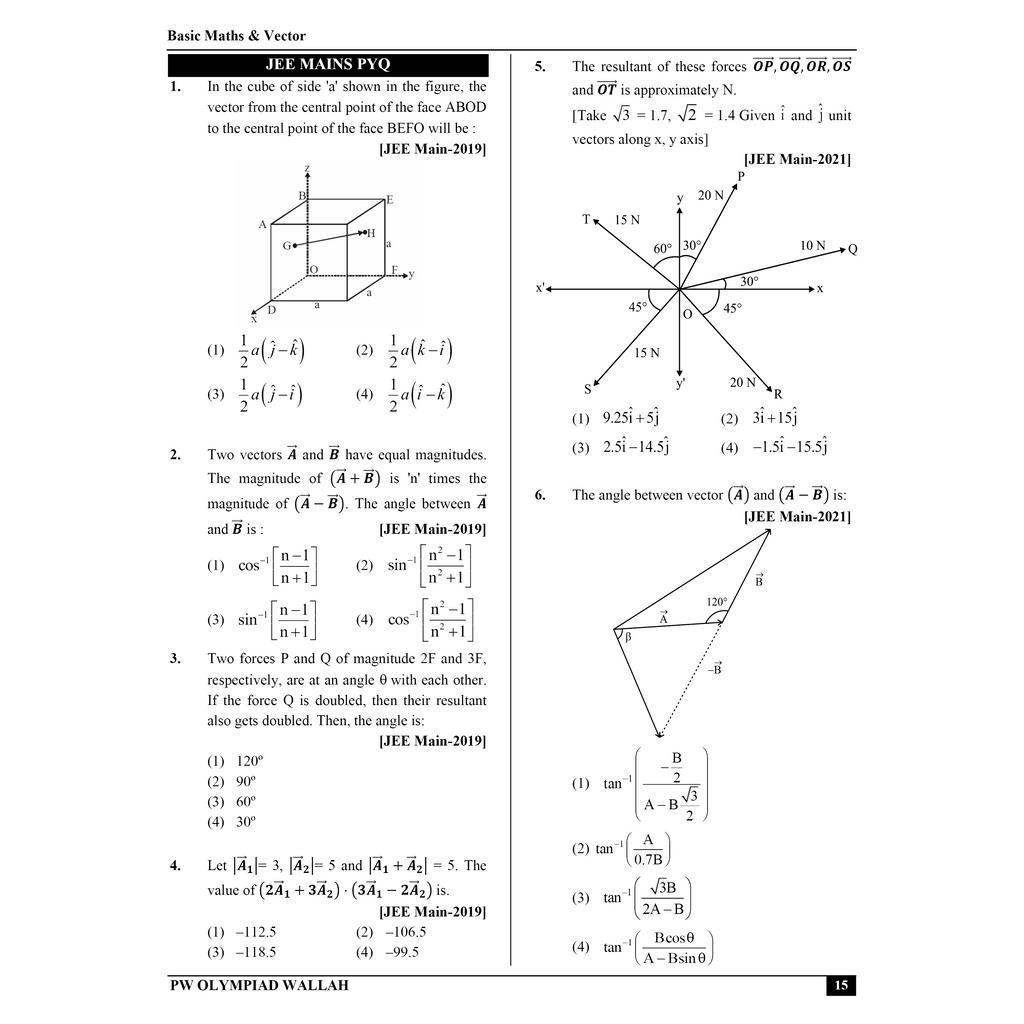 Olympiad Wallah NEET-Olympiad Excellence 11th Physics Part 1 For 2026 | For NSEP, NEET, INPhO & IPhO Exam | Expert Crafted Content | PYQ, Challenging Problems With Detailed Solutions