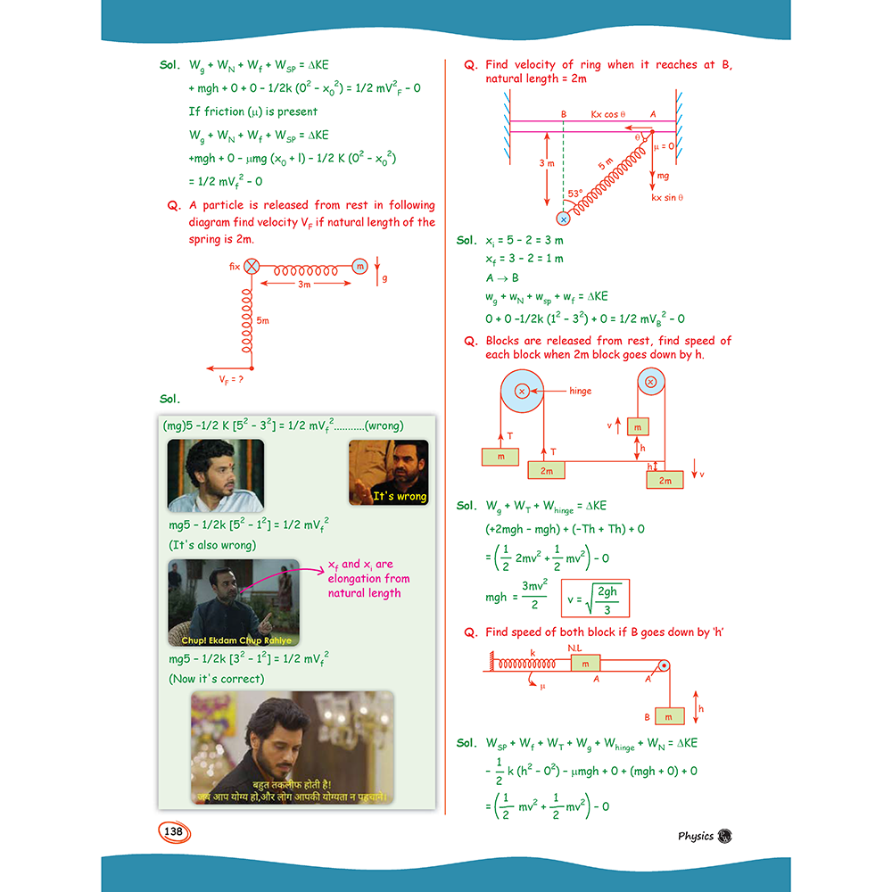 SKC Physics Crush Class 11 Handwritten Format Notes By Saleem Sir and Lakshya For JEE Main & Advanced Class 12 Physics Modules with Solutions Combo Set of 6 Books