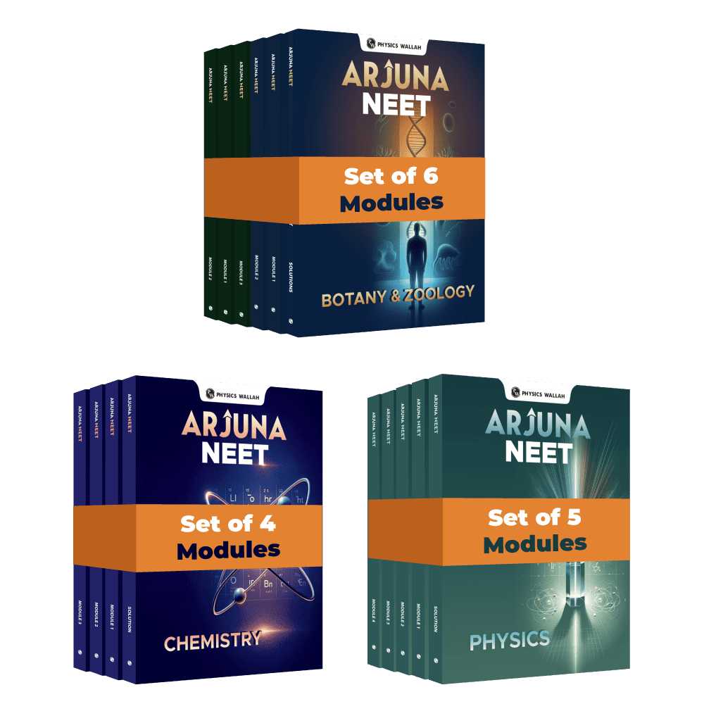 Arjuna for NEET Class 11th Physics, Chemistry, Botany and Zoology Modules with Solutions & 15 OMR Sheet (2024 Edition) Combo Set of 15 Books