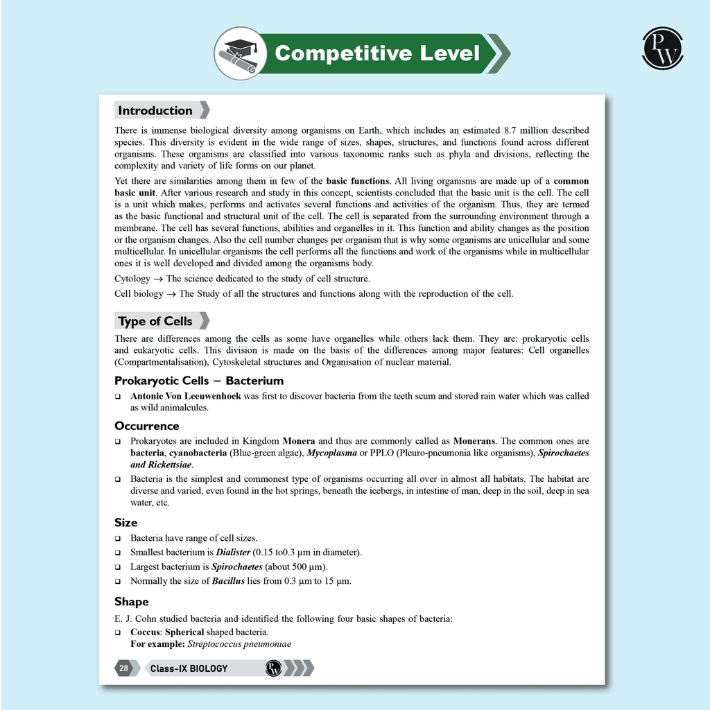 NEEV For Class 9 Physics, Chemistry, Mathematics Part A & B, Biology Combo Set of 5 Books (2025 Edition)